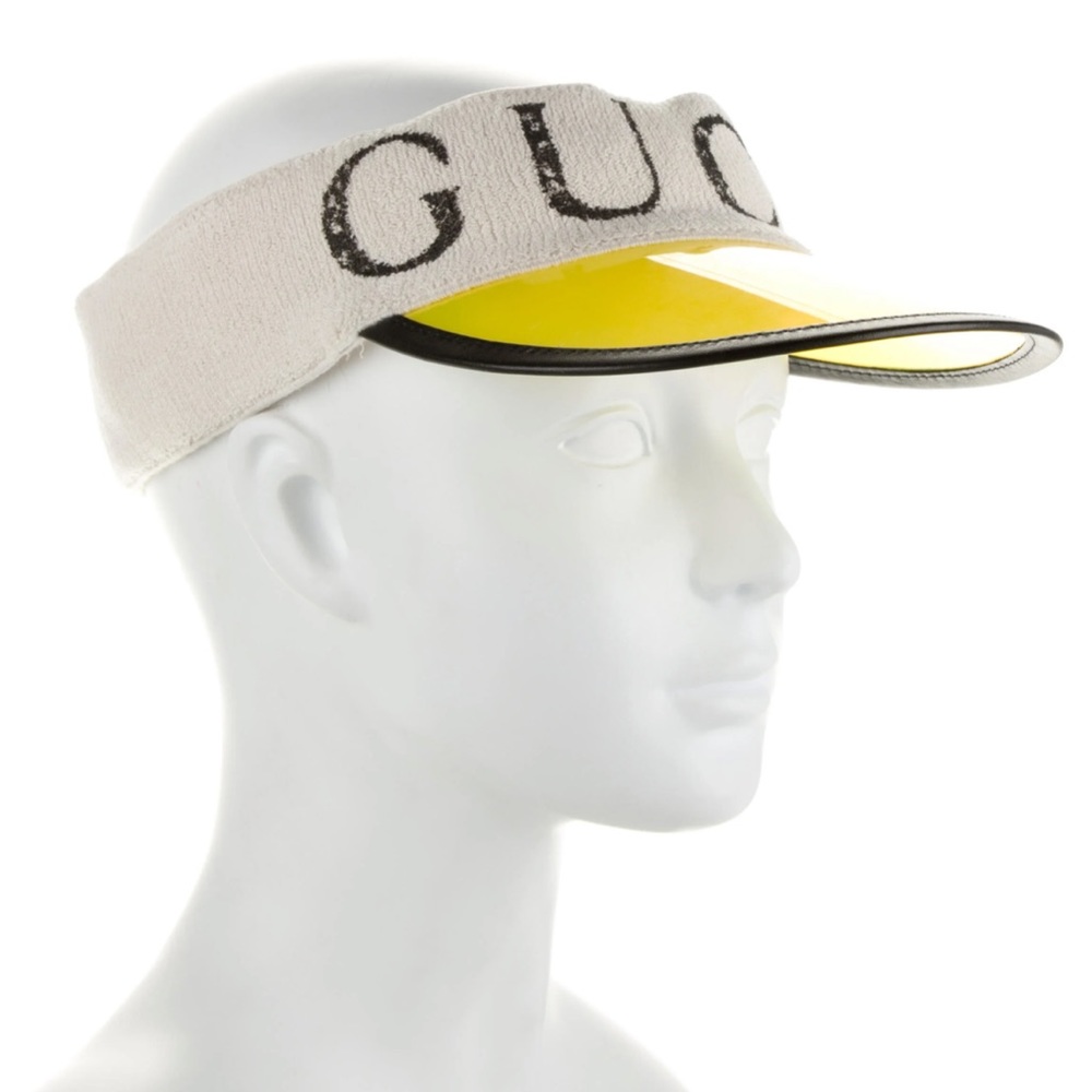 💯Authentic! GUCCI Visor With Tags and Dust Bag!Unisex Won’t Last!